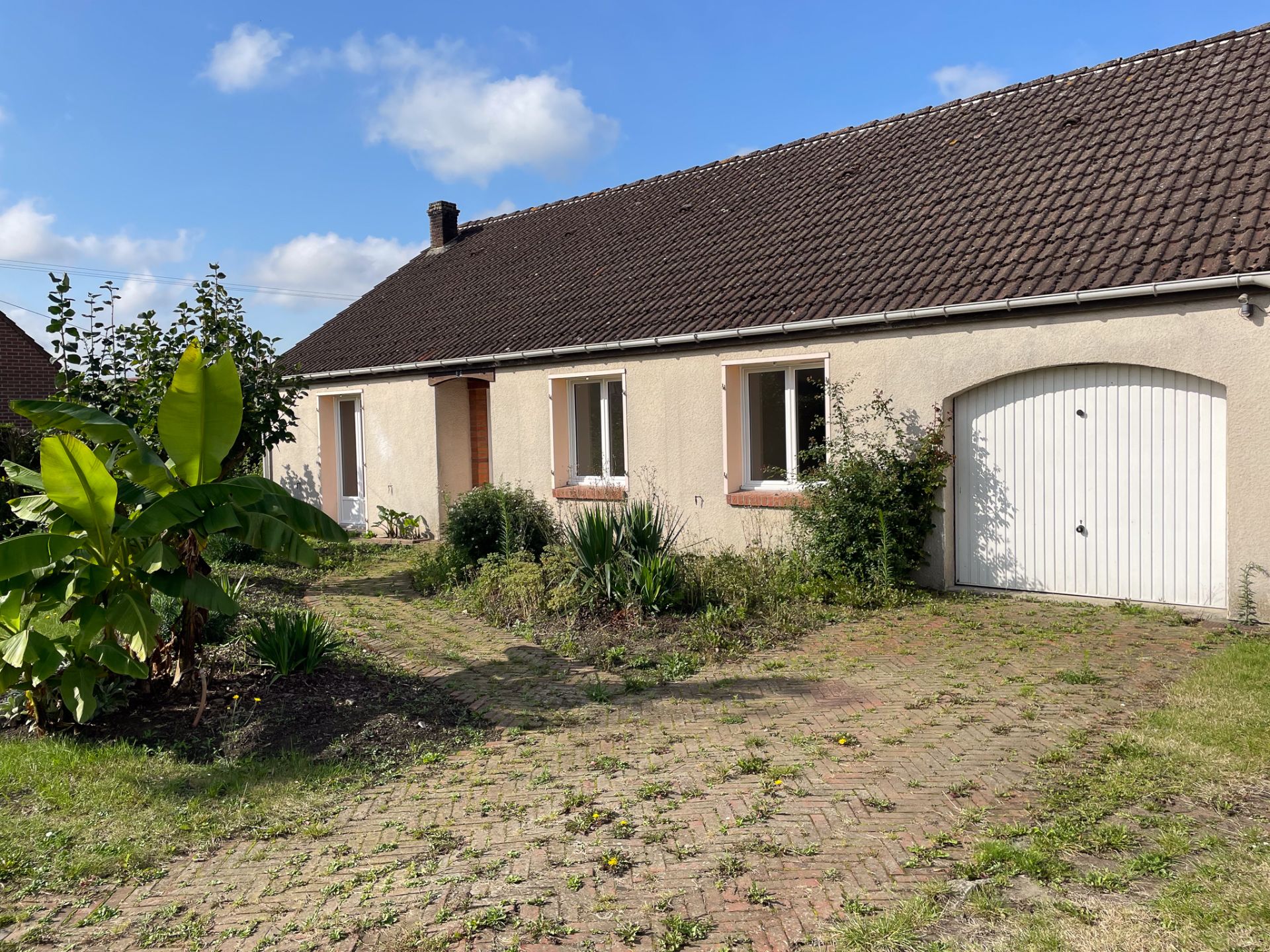 Plain pied individuel avec garage